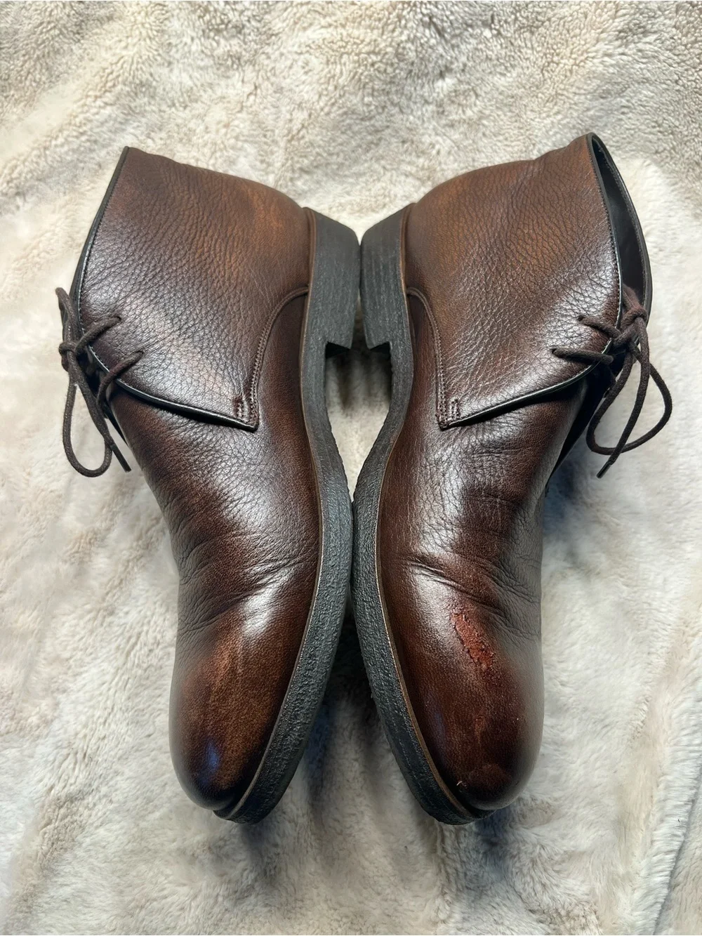 To Boot New York Calder brown leather chukka boot Size 11